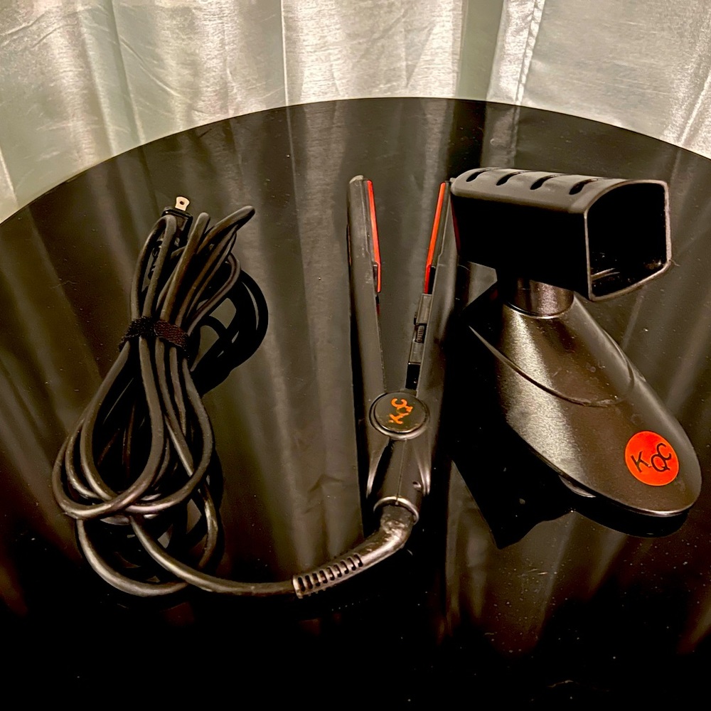 KQC Turbo 2 Tourmaline Ceramic Flat Iron Set